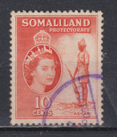 Timbre Oblitéré De Somaliland  De 1953 N°121 - Somaliland (Protectorat ...-1959)