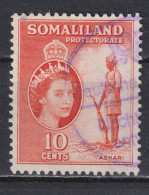 Timbre Oblitéré De Somaliland  De 1953 N°121 - Somaliland (Protectorate ...-1959)