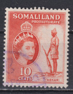 Timbre Oblitéré De Somaliland  De 1953 N°121 - Somalilandia (Protectorado ...-1959)
