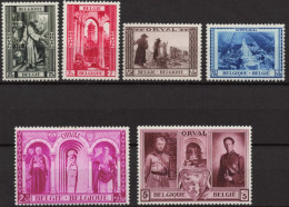 Belgique 1939 - COB 513/18 MNH ** - Troisième Oral - Cote 88 - Unused Stamps