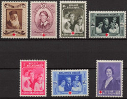Belgique 1939 - COB 496/02 ** - 75 è Anniversaire Croix Rouge - Cote 18,5 - Unused Stamps
