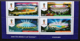 2016 Russia 2349-2352VB 2018 FIFA World Cup In Russia 8,50 € - 2018 – Rusia