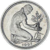 Monnaie, Allemagne, 50 Pfennig, 1997, Karlsruhe, BE, TTB+, Du Cupronickel - 50 Pfennig