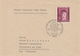 General Gouvernement Cachet Illustré Copernic Sur Lettre Krakau 1943 - General Government