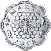 Monnaie, Malte, 3 Mils, 1972, British Royal Mint, SPL, Aluminium, KM:6 - Malta