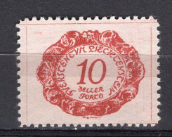 Q2589 - LIECHTENSTEIN TAXE Yv N°2 * - Postage Due