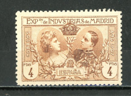 Espagne  Royaume 1907     Y&T   241   Mi   228   XX    ---   MNH  --   Impeccable... - Usados