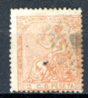 Espagne  République 1873     Y&T   130   Mi   135  Obl    ---     TB - Usati