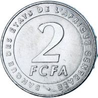 Monnaie, États De L'Afrique Centrale, 2 Francs, 2006, Paris, SPL, Acier - Centrafricaine (République)