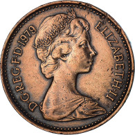 Monnaie, Grande-Bretagne, Elizabeth II, New Penny, 1979, TTB, Bronze, KM:915 - 1 Penny & 1 New Penny