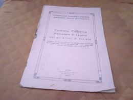 FEDERAZIONE FASCISTA DEI SINDACATI FASCISTI DELLO SPETTACOLO PER GLI ARTISTI DI VARIETÀ 1938 - Magazines