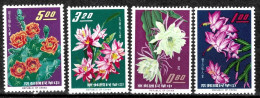 China (Taiwan) 1964  Cactuses/Cactus/Plants/Nature/Flowers 4v Set  MNH** - Nuovi