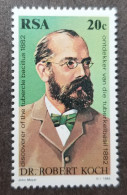 South Africa Robert Koch 1982 Nobel Tubercle Bacillus Medical Science (stamp) MNH - Nuevos