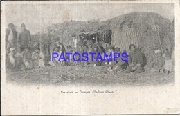 101440 PARAGUAY COSTUMES NATIVE GRUPOS INDIOS CHACO SPOTTED POSTAL POSTCARD - Paraguay