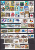 LOTTO 28 AUSTRALIA  50 FRANCOBOLLI USATI ANNATE VARIE COME DA FOTO - Blocks & Sheetlets