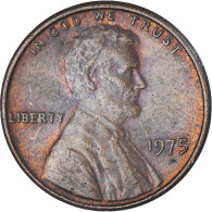 Monnaie, États-Unis, Lincoln Cent, Cent, 1975, U.S. Mint, Philadelphie, TTB - 1959-…: Lincoln, Memorial Reverse