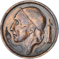 Monnaie, Belgique, 20 Centimes, 1957, TTB, Bronze, KM:146 - 20 Cent