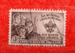 (Us2) USA °- 1950 - SCOUTS à Valley Forge.  Yvert .546.   USED. - Used Stamps