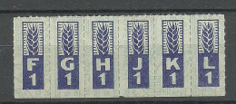 USA - Ration Stamp As 6-stripe (*) - Non Classés