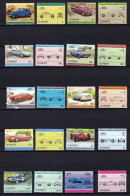 42 Timbres Neufs **Saint Vincent, Impeccables Automobiles, Voitures, Cars (prix De Départ Bradé) - Voitures