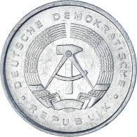 Monnaie, République Démocratique Allemande, 5 Pfennig, 1989, Berlin, TTB - 5 Pfennig