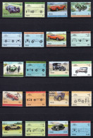 28 Timbres Neufs ** Nevis, Impeccables Automobiles, Voitures, Cars ( Prix De Départ Bradé) - Cars