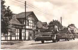 KAKERBEK Kreis Calbe An Der MildeHOG Rasthaus Mähdrescher Parade 1962 Gelaufen - Kalbe