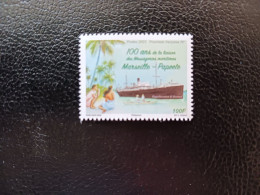 Polynesia 2023 French TAHITI 100 Years Maritime Link Marseille Papeete 1v Mnh - Nuovi