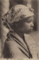 ALGERIE JEUNE FILLE KABYLE  CPA BON ETAT - Enfants