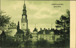 CPA Częstochowa Tschenstochau Schlesien, Jasna Gora, Heller Berg, Paulinerkloster - Schlesien