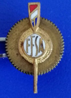 FRANCE+FFSA+FRANCE+ROWING+ASSOSITION+RARE+VINTAGE+BADGE - Rowing