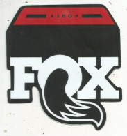 Autocollant, FOX, FORTY - Adesivi