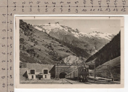 BLS - Bern-Lötschberg-Simplon Bahn - Lötschbergbahn - Lötschbertunnel Südausgang Bei Goppenstein - Kunstwerken