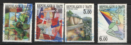 1998  Peintures Abstraites  Sc 904-7 Oblitérés - Haiti