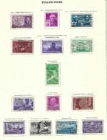 ETATS UNIS Ca.1941-50: Lot D' Obl. Et Neufs* - Used Stamps