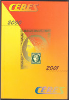 CATALOGUE CERES 2000 FRANCE - Francia