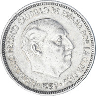 Monnaie, Espagne, Caudillo And Regent, 5 Pesetas, 1975, TB+, Cupro-nickel - 5 Pesetas