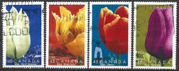 Canada 2002. Scott #1947a-d (U) Flowers, Tulips  *Complete Set* - Used Stamps