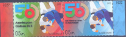 2022. Azerbaijan, 50y Of Judo In Azerbaijan, 2v, Mint/** - Azerbaïjan