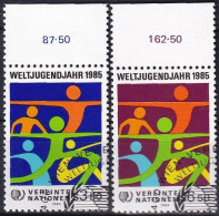 UNO WIEN 1984 Mi-Nr. 45/46 O Used - Aus Abo - Used Stamps