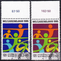 UNO WIEN 1984 Mi-Nr. 45/46 O Used - Aus Abo - Oblitérés