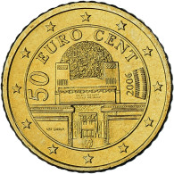 Autriche, 50 Euro Cent, 2006, Vienna, SPL, Laiton, KM:3087 - Austria