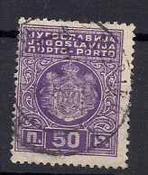 YOUGOSLAVIE  TAXE    N°   78  OBLITERE - Postage Due