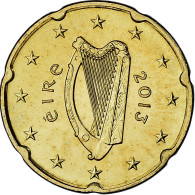 République D'Irlande, 20 Euro Cent, 2013, Sandyford, SPL, Laiton, KM:48 - Irland
