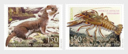 Liechtenstein 2021 Europa CEPT Endangered Fauna Set Of 2 Stamps Mint - Ongebruikt