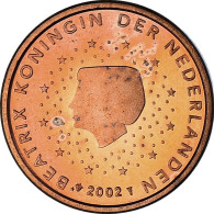 Pays-Bas, Euro Cent, 2002, FDC, Cuivre Plaqué Acier - Niederlande