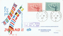 Irland / Ireland - Mi-Nr 155/156 FDC (K1775) - 1962