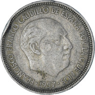 Monnaie, Espagne, Caudillo And Regent, 5 Pesetas, 1964, TB+, Cupro-nickel - 5 Pesetas