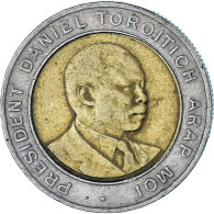 Monnaie, Kenya, 5 Shillings, 1997, British Royal Mint, TTB, Bimétallique, KM:30 - Kenia