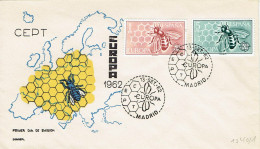 Spanien / Spain - Mi-Nr 1340/1341 FDC (K1786) - 1962